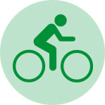 72km de carrils bici disponibles 