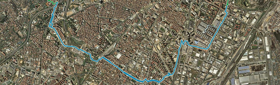 Trazado Tram Llobregat