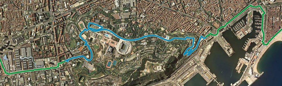 Layout Section Montjuïc